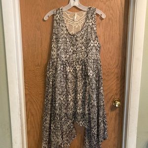 Sheer Lightweight Button Up Dress